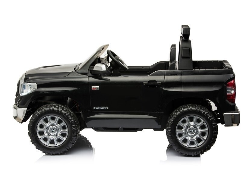 Sähkökäyttöinen maasturi Toyota Tundra, musta hinta ja tiedot | Lasten sähköautot | hobbyhall.fi