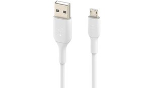 Belkin CAB005bt1MWH, Micro-USB/USB-A, 1m hinta ja tiedot | Puhelinkaapelit | hobbyhall.fi