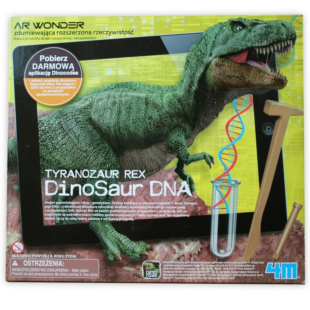 Creative Kit 4M Dinosaur DNA Tyrannosaurus hinta ja tiedot | Kehittävät lelut | hobbyhall.fi