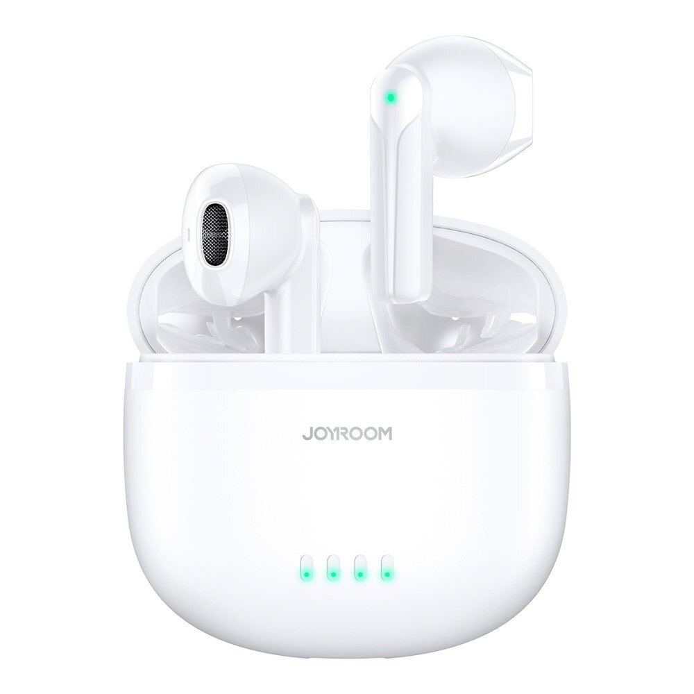 Joyroom TWS kuulokkeet langattomat ENC vedenpitävä IPX4 Bluetooth 5.3 valkoinen (JR-TL11) (Valkoinen) hinta ja tiedot | Kuulokkeet | hobbyhall.fi