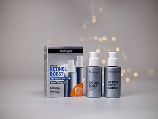 Kosmetiikkasarja Neutrogena Retinol Boost: päivävoide SPF 15 50 ml + yövoide retinolilla, 50 ml hinta ja tiedot | Neutrogena Hajuvedet ja kosmetiikka | hobbyhall.fi