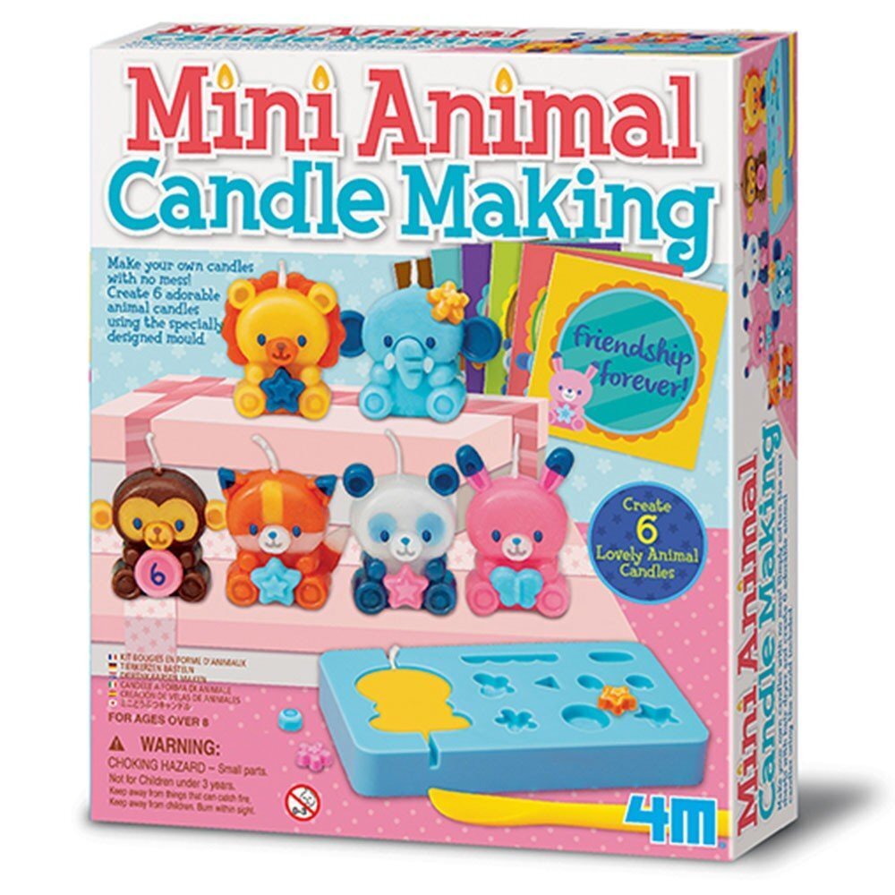 4M Mini Animal Candle Making -kynttiläntekosetti hinta ja tiedot | Kehittävät lelut | hobbyhall.fi