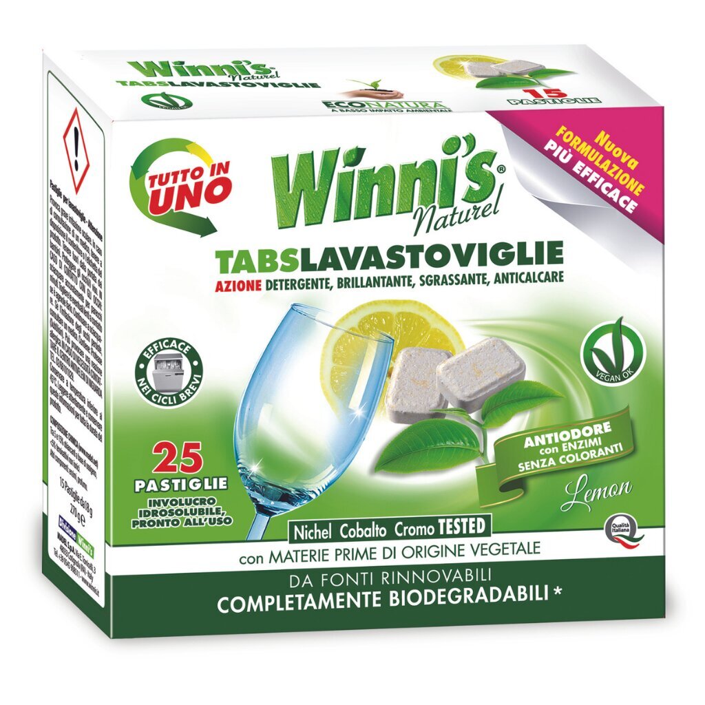 EKO Astianpesukonetabletit Winni's 25 kpl hinta ja tiedot | Astianpesuaineet | hobbyhall.fi