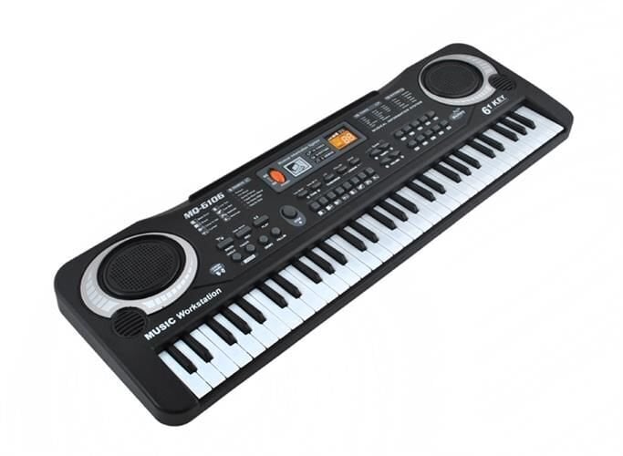 Suuri piano mikrofonilla Keyboard Bandstand hinta ja tiedot | Kehittävät lelut | hobbyhall.fi
