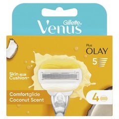 Venus & Olay -vaihtoterät, 4 kpl hinta ja tiedot | Parranajo ja karvanpoisto | hobbyhall.fi