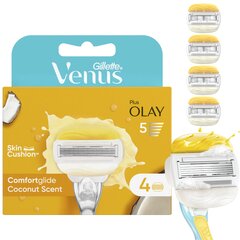 Venus & Olay -vaihtoterät, 4 kpl hinta ja tiedot | Parranajo ja karvanpoisto | hobbyhall.fi