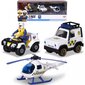 Palomie Sami Poliisiautosetti Jada, 3 kpl hinta ja tiedot | Poikien lelut | hobbyhall.fi