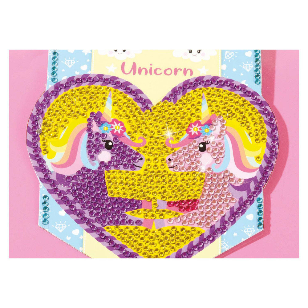 TOTUM luova setti Unicorn Diamond Painting hinta ja tiedot | Kehittävät lelut | hobbyhall.fi