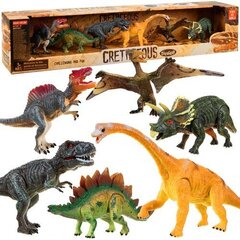 Liikkuvat dinosaurushahmot Kruzzel 19745, 6 kpl hinta ja tiedot | Poikien lelut | hobbyhall.fi