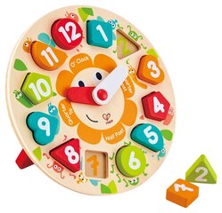 HAPE Kehittävä lelu Chunky Clock hinta ja tiedot | Hape Lapset | hobbyhall.fi