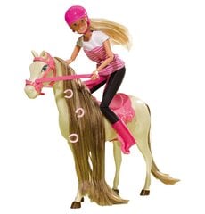 Nukke hevosen kanssa Steffi Riding Tour hinta ja tiedot | Tyttöjen lelut | hobbyhall.fi