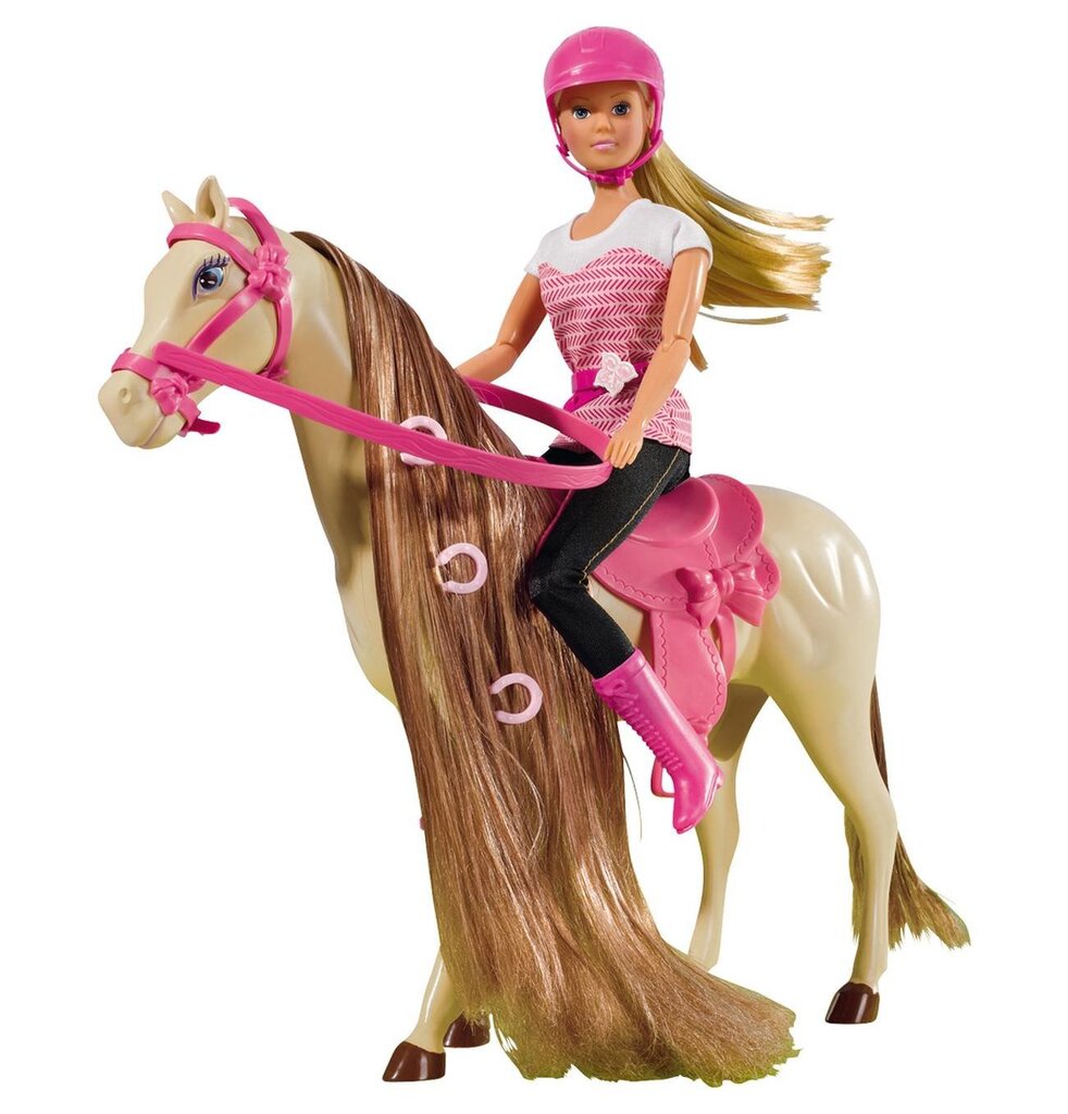 Nukke hevosen kanssa Steffi Riding Tour hinta ja tiedot | Tyttöjen lelut | hobbyhall.fi