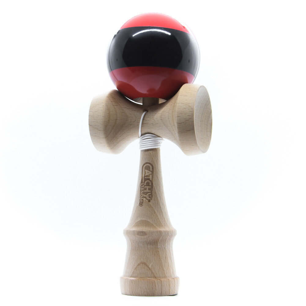 Puinen Kendama Yoyofactory, punainen/musta hinta ja tiedot | Lautapelit ja älypelit | hobbyhall.fi