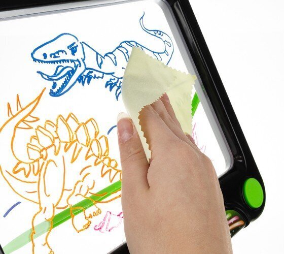 Magic-piirustuspöytä lapsille Magic Drawing Pad Led, lyijykynä + puhdistusliina hinta ja tiedot | Kehittävät lelut | hobbyhall.fi