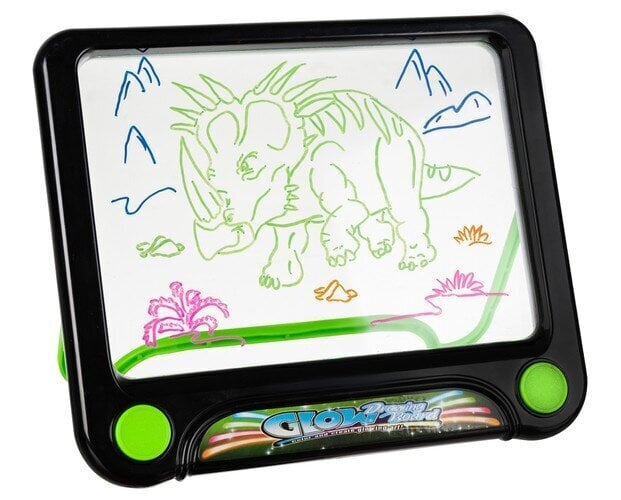 Magic-piirustuspöytä lapsille Magic Drawing Pad Led, lyijykynä + puhdistusliina hinta ja tiedot | Kehittävät lelut | hobbyhall.fi