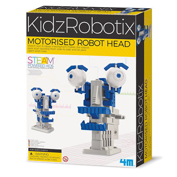 KidzRobotix Moottoroitu robottipää 4M