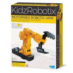 KidzRobotix Moottoroitu robottikäsivarsi 4M hinta ja tiedot | 4M Lapset | hobbyhall.fi