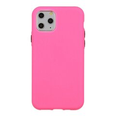 Mocco Soft Cream silikoninen takakuori Apple iPhone 12 Pro Max Pink -puhelimelle hinta ja tiedot | Puhelimen kuoret ja kotelot | hobbyhall.fi