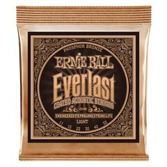 Ernie Ball Everlast Light Phosphor Bronze, Akustisen kitaran kielet 0,011 - 0,052 hinta ja tiedot | Ernie Ball Kodinkoneet ja kodinelektroniikka | hobbyhall.fi