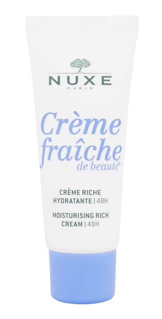 Kosteuttava kasvovoide kuivalle iholle Nuxe Creme Fraiche, 30 ml hinta ja tiedot | Kasvovoiteet | hobbyhall.fi