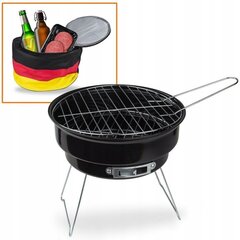 Retkeilygrilli lämpöpussilla BBQ Germany, 26 cm hinta ja tiedot | Grillit | hobbyhall.fi