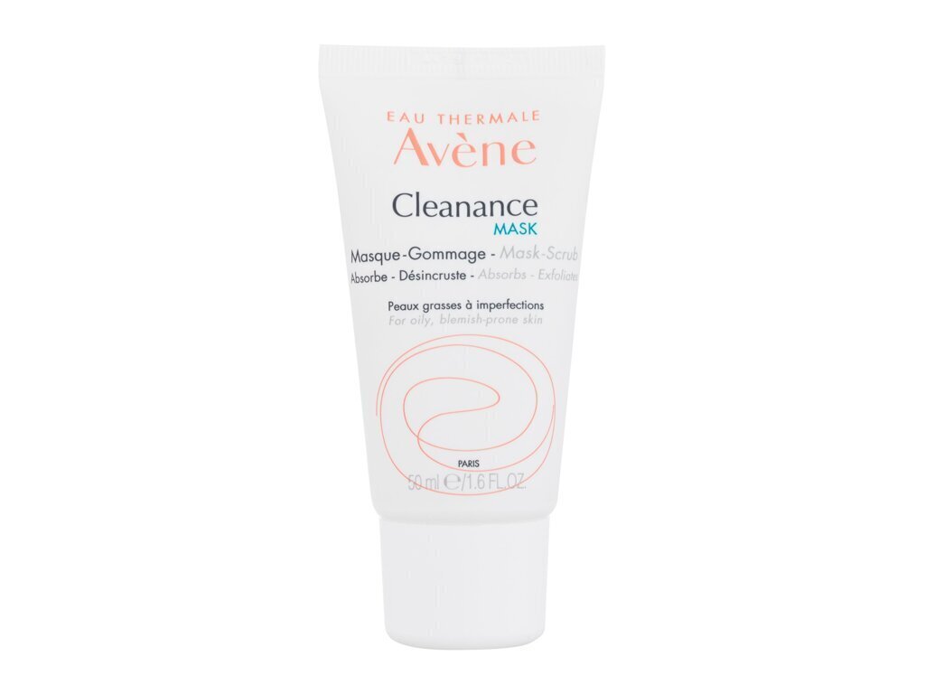 Puhdistava kasvonaamio Avene Cleanance Mask-Scrub, 50 ml hinta ja tiedot | Kasvonaamiot ja silmänalusaamiot | hobbyhall.fi