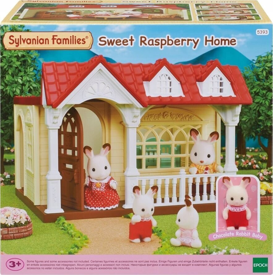 SYLVANIAN FAMILIES Vadelmatalo hinta ja tiedot | Kehittävät lelut | hobbyhall.fi