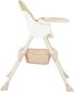 Syöttötuoli Kikkaboo Brie 2in1, beige hinta ja tiedot | Syöttötuolit | hobbyhall.fi