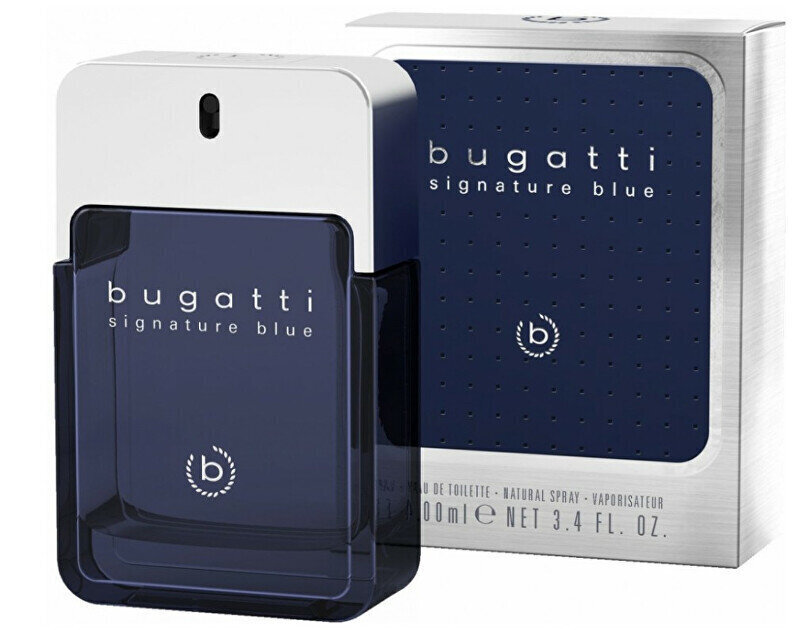 Hajuvesi Bugatti Signature Blue, 100 ml hinta ja tiedot | Miesten hajuvedet | hobbyhall.fi