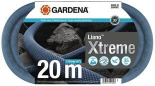 Tekstiililetkusarja Gardena Liano™ Xtreme 19 mm, 20 m hinta ja tiedot | Puutarhaletkut, kastelukannut ja muut kastelutarvikkeet | hobbyhall.fi