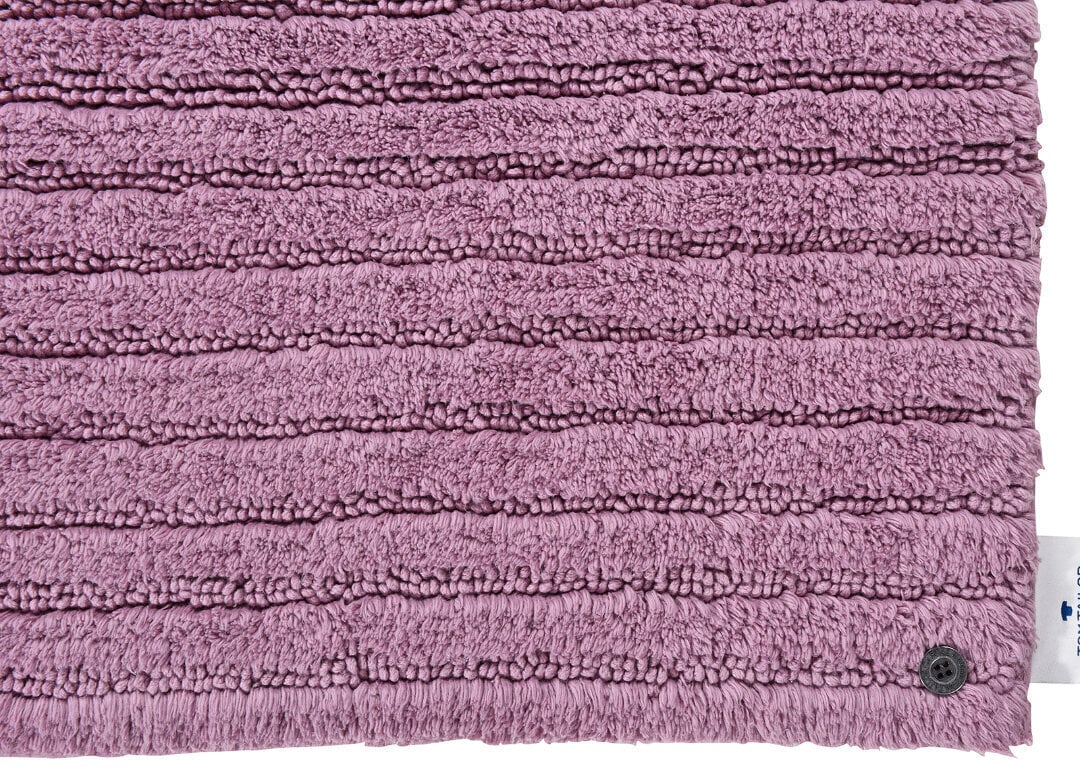 Kylpyhuonematto Cotton Stripe, liila, Tom Tailor, 60x100 cm hinta ja tiedot | Kylpyhuoneen sisustus | hobbyhall.fi