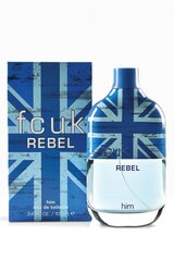 Hajuvesi FCUK Rebel EDT miehille 100 ml hinta ja tiedot | Miesten hajuvedet | hobbyhall.fi