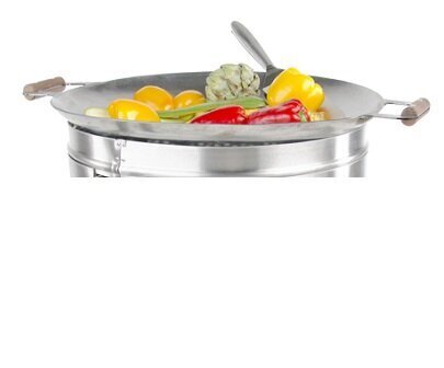 Grillsymbol 450 inox -wokkipannu hinta ja tiedot | Grillitarvikkeet ja -välineet | hobbyhall.fi