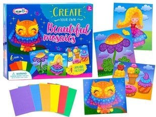 Mosaiikkivalmistussetti "Pöllö" Color Day, 10 kpl. hinta ja tiedot | Color Day Lapset | hobbyhall.fi