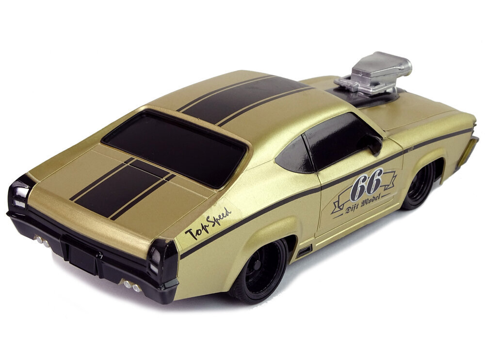 Kauko-ohjattava urheiluauto Muscle Car 1:20, kulta hinta ja tiedot | Poikien lelut | hobbyhall.fi