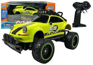 Kauko-ohjattava Auto R/C 6.5km/h Keltainen hinta ja tiedot | Poikien lelut | hobbyhall.fi