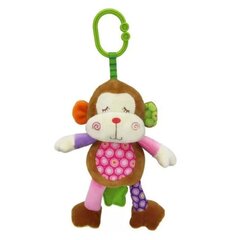 Riippuva pehmolelu helistin Lorelli Monkey hinta ja tiedot | Vauvan lelut | hobbyhall.fi