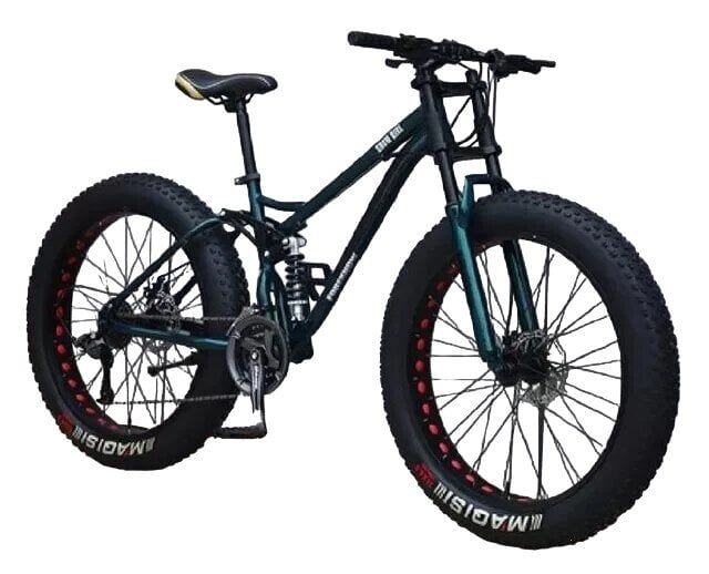 Maastopyörä Louke Fat Bike X-treme, 26", musta