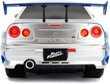 Simba radio-ohjattava Jada Toy Fast & Furious Nissan Skyline GTR 1:16 RC -malliauto hinta ja tiedot | Poikien lelut | hobbyhall.fi