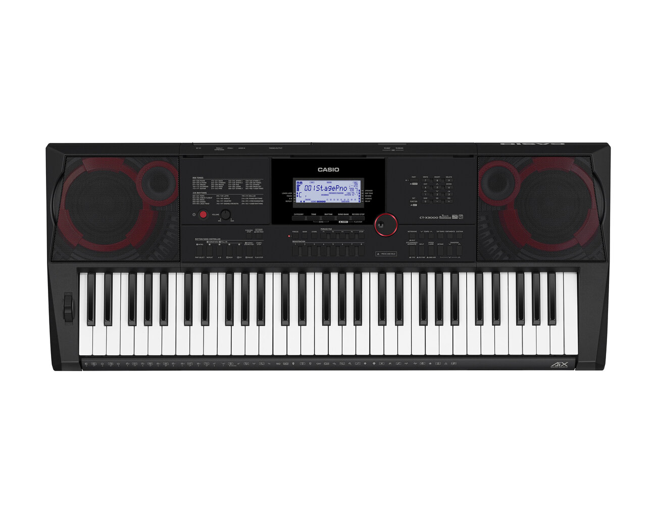 Syntetisaattori Casio CT-X3000 hinta ja tiedot | Kosketinsoittimet | hobbyhall.fi