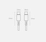 Baseus (CATWJ-A01) USB Type-C - USB Type-C kaapeli Power Delivery Quick Charge 100W 5A 2m, musta hinta ja tiedot | Puhelinkaapelit | hobbyhall.fi