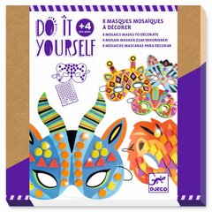 Djeco Tee se itse - Mosaiikkinaamiot - Jungle Animals, DJ07900 hinta ja tiedot | Kehittävät lelut | hobbyhall.fi