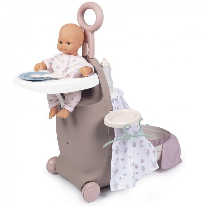 Smoby Baby Nurse 3in1-setti nukeille hinta ja tiedot | Tyttöjen lelut | hobbyhall.fi