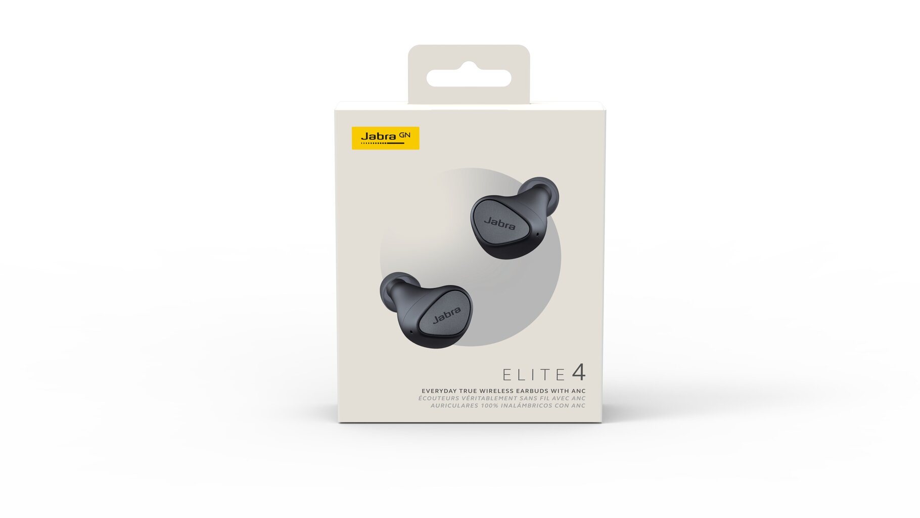 Jabra Elite 4 Dark Grey vastamelunappikuulokkeet : 100-99183000-99 hinta ja tiedot | Kuulokkeet | hobbyhall.fi