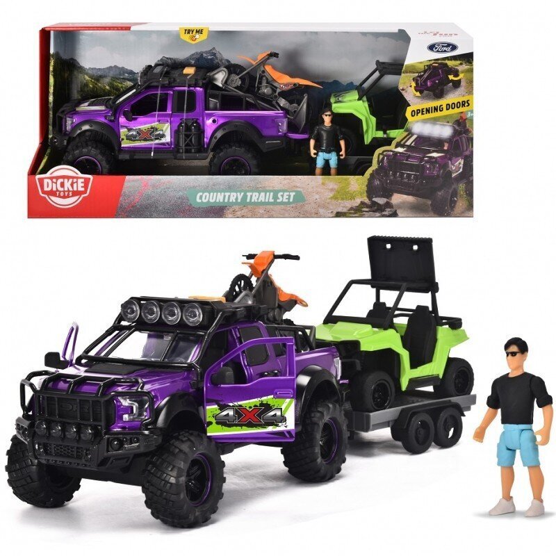 Ajoneuvosarja Dickie Toys Playlife Offroad, 38cm hinta ja tiedot | Poikien lelut | hobbyhall.fi