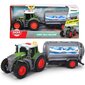 Traktori maitoperävaunulla Dickie Farm Fendt, harmaa hinta ja tiedot | Poikien lelut | hobbyhall.fi