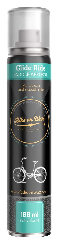 Satulan puhdistusaine Bike On Wax Glide Ride, 100 ml hinta ja tiedot | Polkupyörän työkalut ja huoltotuotteet | hobbyhall.fi