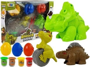 Muovailuvahasarja "Dinosaur", 12 osaa hinta ja tiedot | Kehittävät lelut | hobbyhall.fi