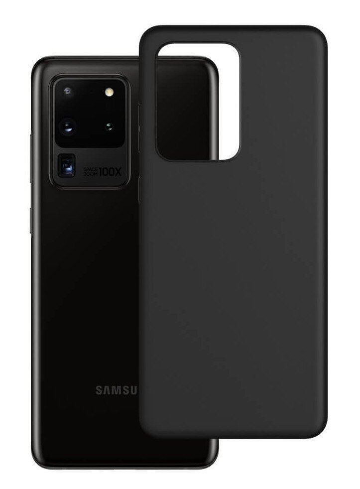 Puhelinkuori 3mk Matt Case Samsung S911 S23 5G puhelimelle, musta hinta ja tiedot | Puhelimen kuoret ja kotelot | hobbyhall.fi