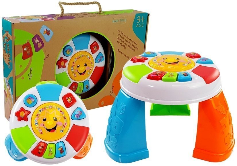 Opetuksellinen aktiviteettipöytä Lean Toys hinta ja tiedot | Vauvan lelut | hobbyhall.fi